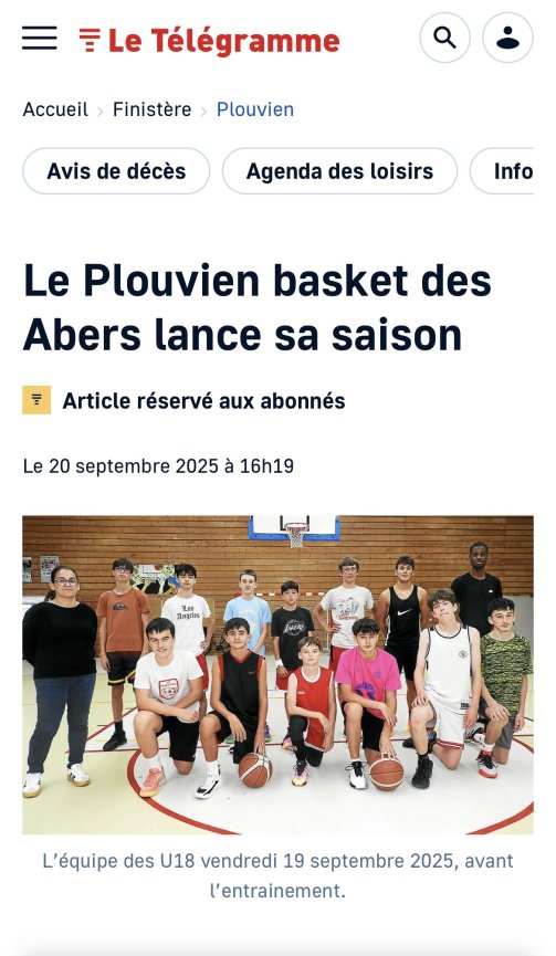 Le PBA lance sa saison